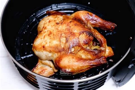 Tidak perlu terlalu pedas pun bisa, pakailah cabai sesuai. hasil masak Roasted Chicken - ayam panggang dengan air fryer - resep masak guide by ...