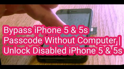 This resets all trusted computers from any iphone, ipad, or ipod touch running ios 8 or later Bypass iPhone 5 & 5s Passcode Without Computer | Unlock ...