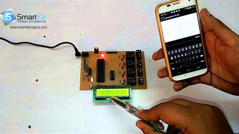 Android Based Home Automation System Using 8051 Based Microcontroller