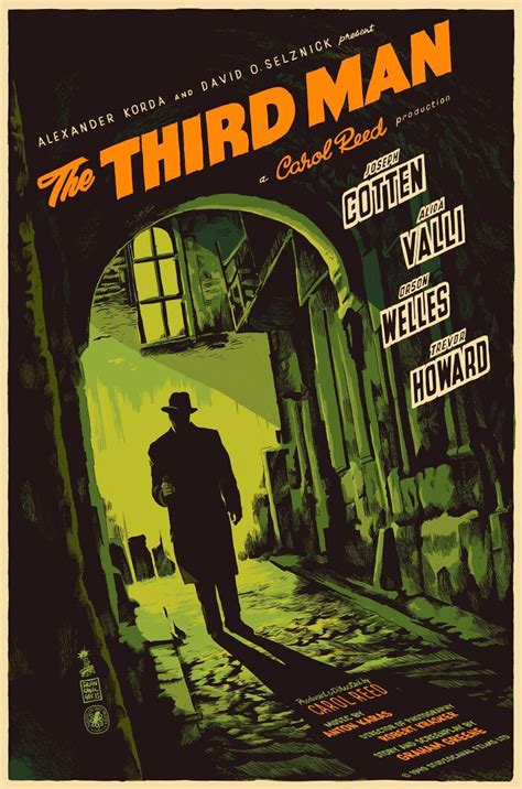 The Third Man Movie Poster 11 X 17 評判
