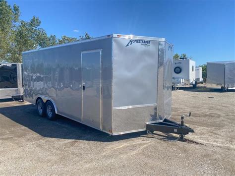 2023 Atc 20 Ft Raven Enclosed Car Hauler With Premium Escape Door 10k