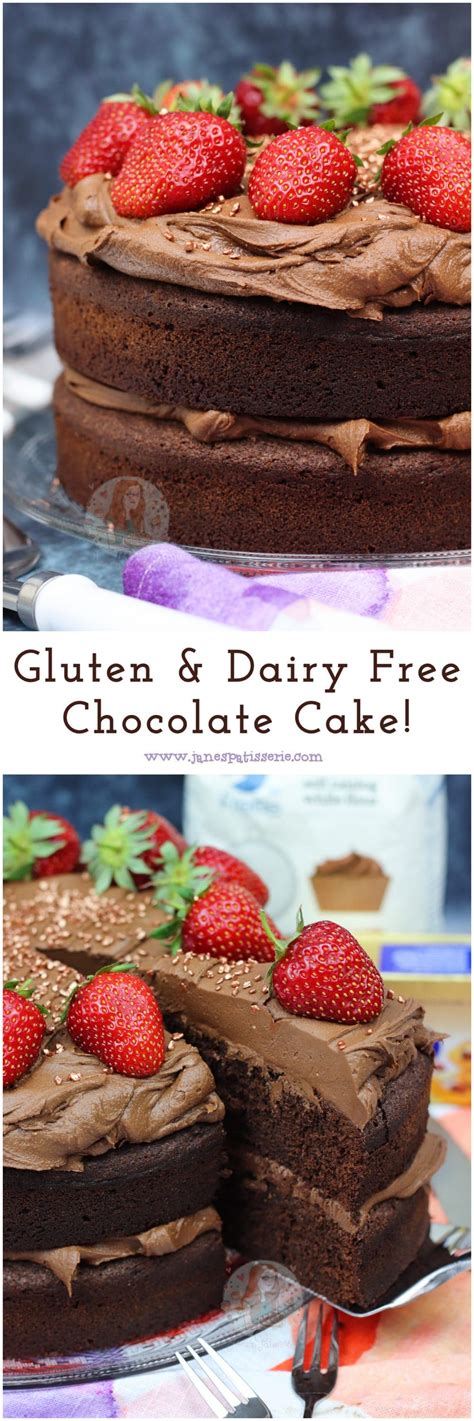 Gluten And Dairy Free Chocolate Cake Janes Patisserie