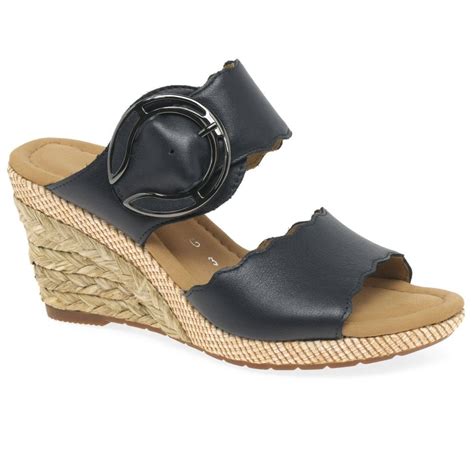 Gabor Kent Ladies Wedge Heel Sandals Gabor Shoes