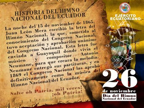 Que Es El Himno Nacional Del Ecuador Según La Cancillería Del