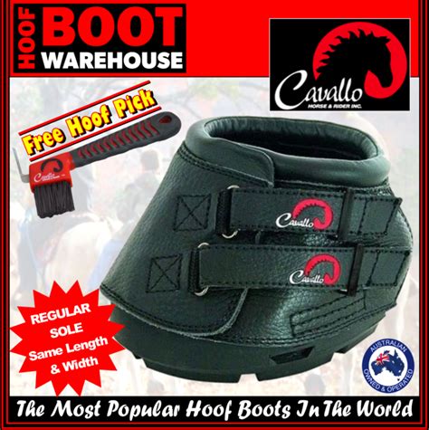 Cavallo Simple Hoof Boots Pair Horse Equine Protection Regular
