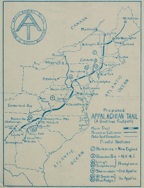 Appalachian Trail A Project In Regional Planning Appalachian Trail