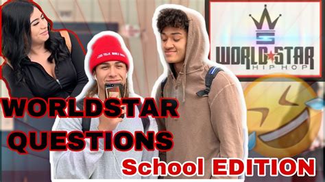 Worldstar Questions Ep 1 High School Edition Youtube