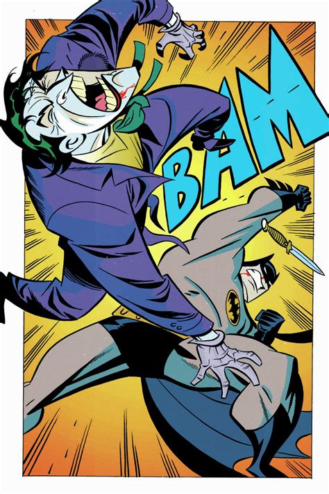 batman fighting joker