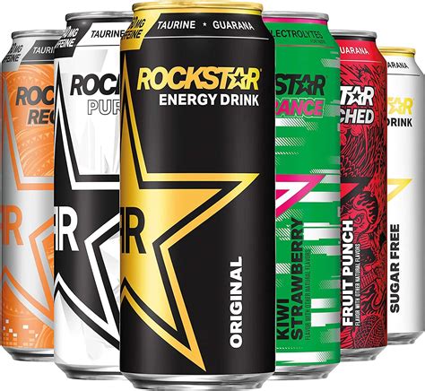 12-Pack 16oz Rockstar Energy Drinks (Variety Pack) $13 at Amazon ...