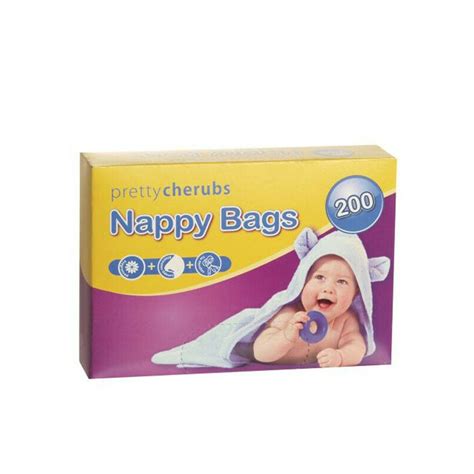 Nappy Sack Tie Handle Pack Of 200 Pad Disposal Units And Bags Continence Care Product List