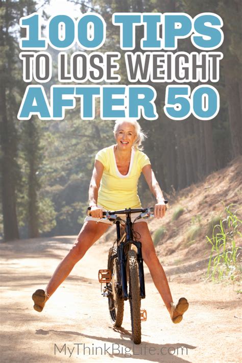 100 Tips To Lose Weight After 50 My Think Big Life