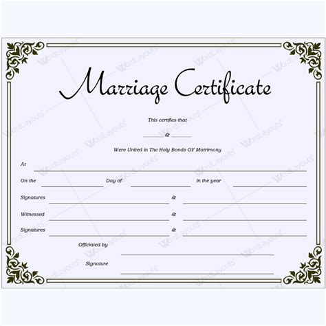 Welcome to the official marriage records website. Marriage Certificate (1841) | Marriage certificate ...