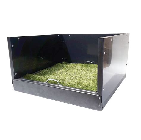 This could also be an excellent option for training the toy or small breed male dog who likes to jack their leg. A male dog litter box that is ideal for indoor use and ...