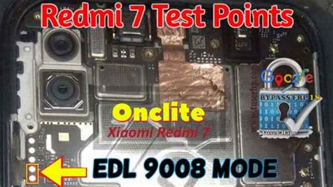 Redmi Edl Point Test Point Pinout Reboot In Edl Fastboot Reverasite