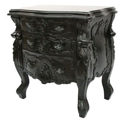 For the watchful eye, lately, there has been a bit of a renaissance going on in the furniture design world. French style rococo furniture black bedside hall table ...