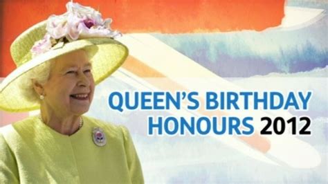 Queens Birthday Honours List Itv News