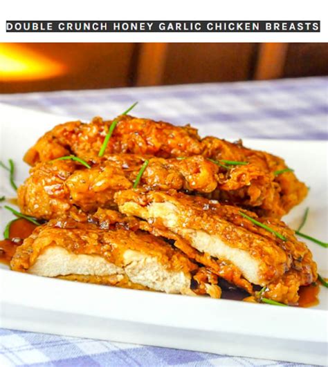 Recipe Double Crunch Honey Garlic Chicken Breasts Birthday Cake Ideas