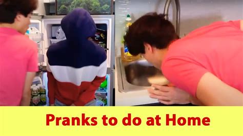 Funny Pranks You Can Done At Home Youtube