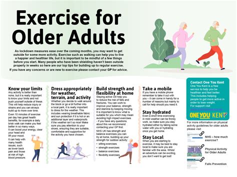 Exercise For Older Adults Cranbrook And Sissinghurst Parish Council