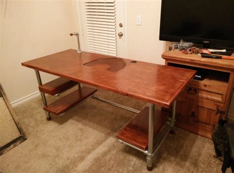 13 diy copper pipe computer desk. Build Your Own DIY Computer Gaming Desk