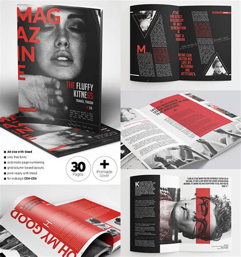 30 Magazinvorlagen Mit Kreativen Drucklayoutdesigns Envato Tuts
