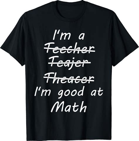 Funny Math Teacher T Shirt Clothing