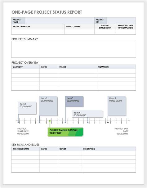 Project Management Status Report Template 4 Templates Example