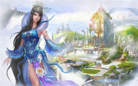 Jade Dynasty Perfect World Mmorpg China Game Wallpapers Fantasy Asian