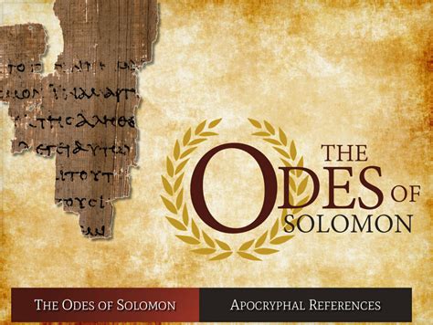 Odes Of Solomon Alchetron The Free Social Encyclopedia