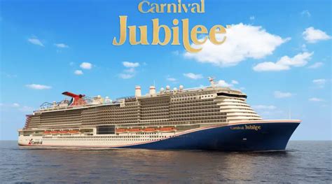 Carnival Announces Its Newest Ship For 2023carnival Jubilee Cruise