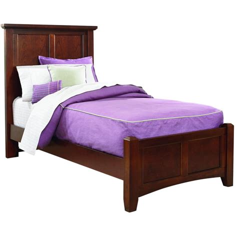 Bonanza Twin Mansion Bed Cherry Bb28 338 833 900 By Vaughan Bassett At