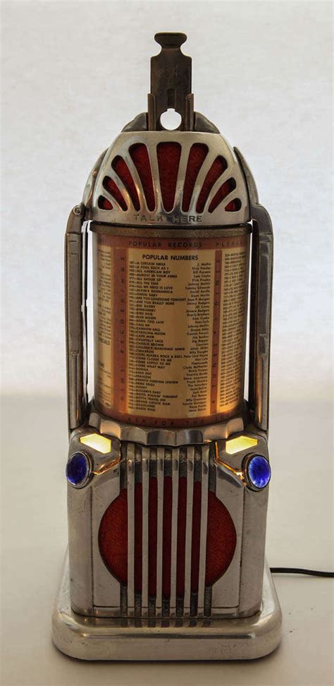 Stop Everything And Behold This Mini Art Deco Telephone Jukebox Circa 1935