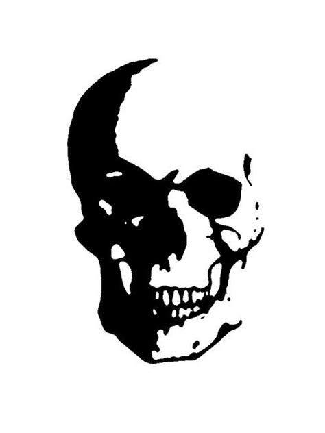 23 Free Skull Stencil Printable Templates Guide Patterns Skull Stencil