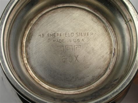 Vintage Sheffield Silver Plated Co Epc 60x Silver Plated Etsy