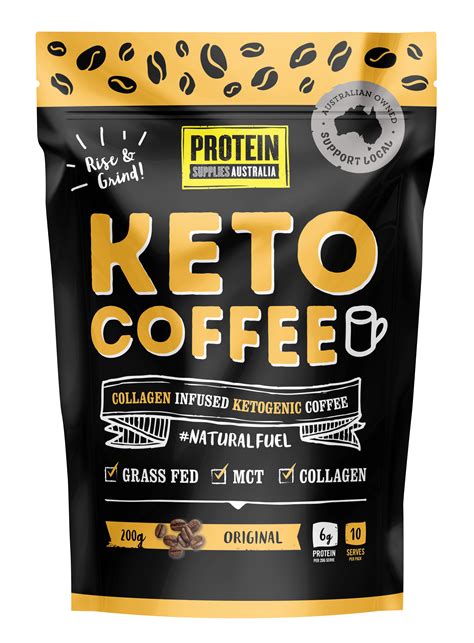 Keto Coffee Original Protein Supplies Australia