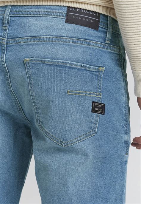 11 Project Prverner Jeans Straight Leg Denim Light Blueblau