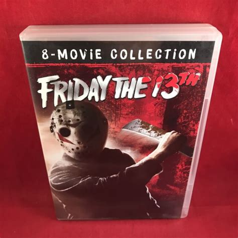 Friday The 13th The Ultimate Collection Dvd 2017 8 Disc Set For