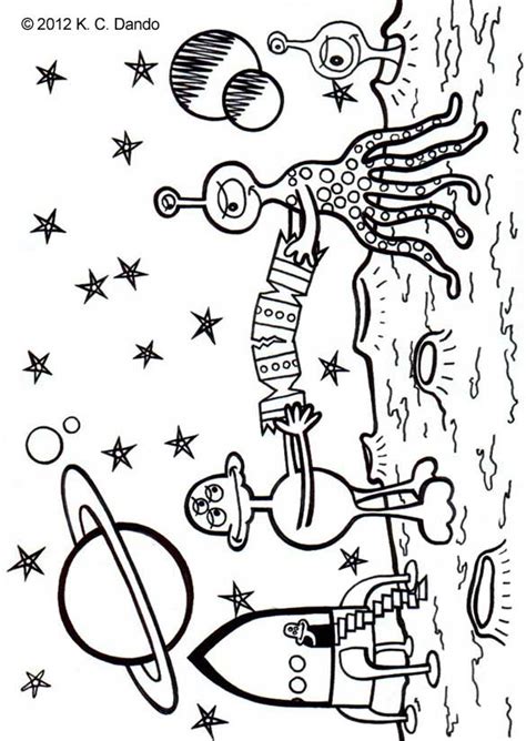 Most of kids liked it and i think that your kids will like too. Printable Colouring: Alien Christmas | Rooftop Post Printables
