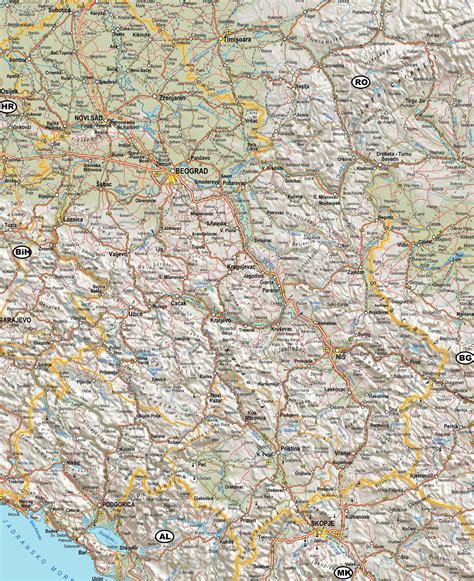 Putna Karta Srbije Gugl Mapa