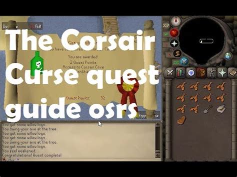 This osrs fishing guide is separated into different sections. The Corsair Curse Quest Guide Osrs 2007 - YouTube