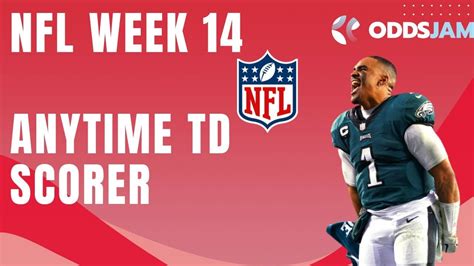 Nfl Best Bets Week 14 Sunday Early Games Anytime Touchdown Scorers