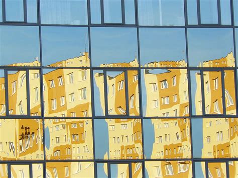Free Photo Windows Reflection Glass Building Architecture Design