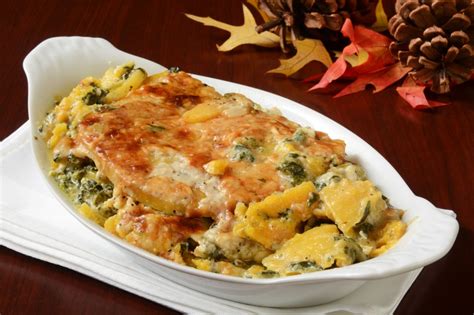 This Sweet Creamy Butternut Squash And Spinach Gratin Is So Good We