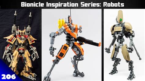 Bionicle Inspiration Series Ep 206 Robots Youtube