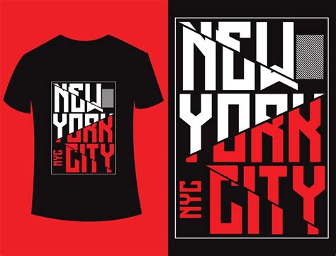 Vector Art New York City Shirt Designs Free Design Typography Clip