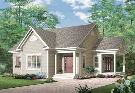 Affordable One Bedroom House Plan 21497dr Architectural Designs