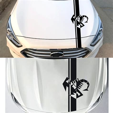 Racing Stripes Vinyl Decal Sticker Car Hood Scorpion Graphic Decals