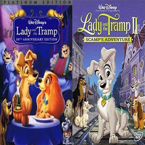 Lady And The Tramp Dvd Series Movies 1 And 2 Include Both Movies Lady