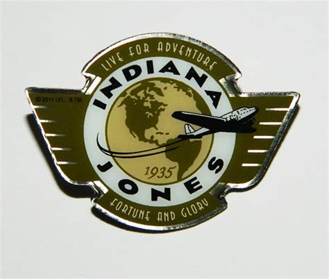 Indiana jones 5 is directed by james mangold, while steven spielberg, kathleen kennedy, frank marshall, and rayne roberts are all set to produce the highly anticipated sequel. Indiana Jones Global Earth and Plane Logo Enamel Metal Pin ...
