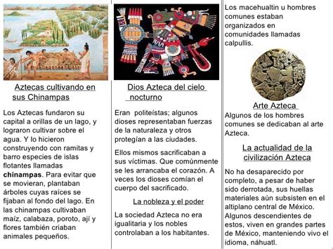 Triptico Aztecas